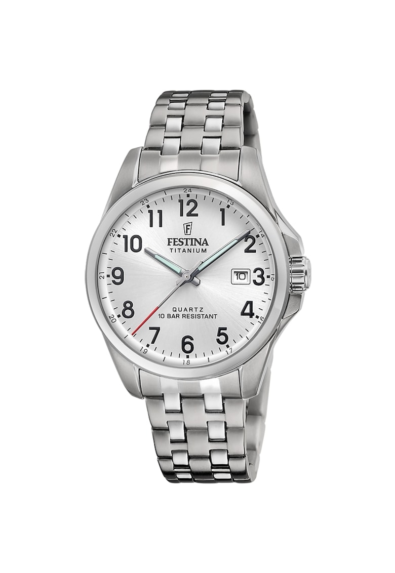 Ceas barbatesc - F20696/1 - Quartz - Argintiu