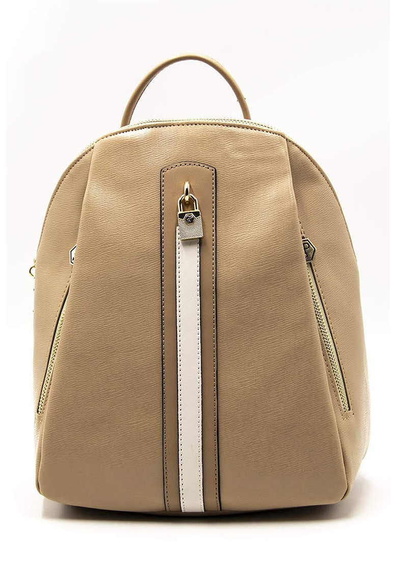 Rucsac din piele ecologica cu buzunare multiple