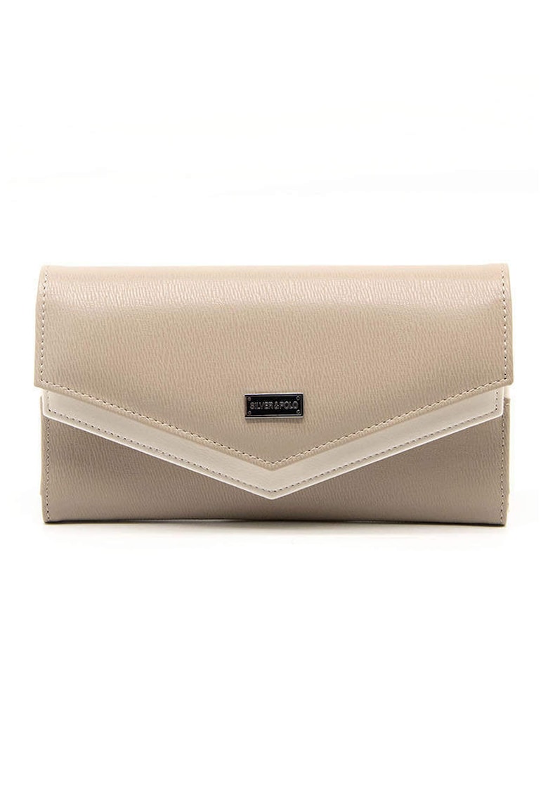 Portofel din piele ecologica cu buzunare multiple