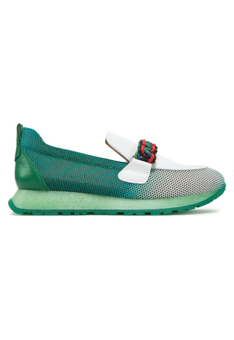 Pantofi dama 305054760 - Piele naturala - Verde - Verde