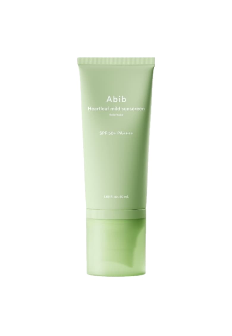 Crema de protectie solara - Heartleaf Mild Sunscreen Relief Tube SPF50+ PA++++ - 50 ml