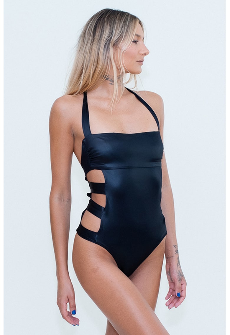 Costum de baie intreg cu decupaje laterale