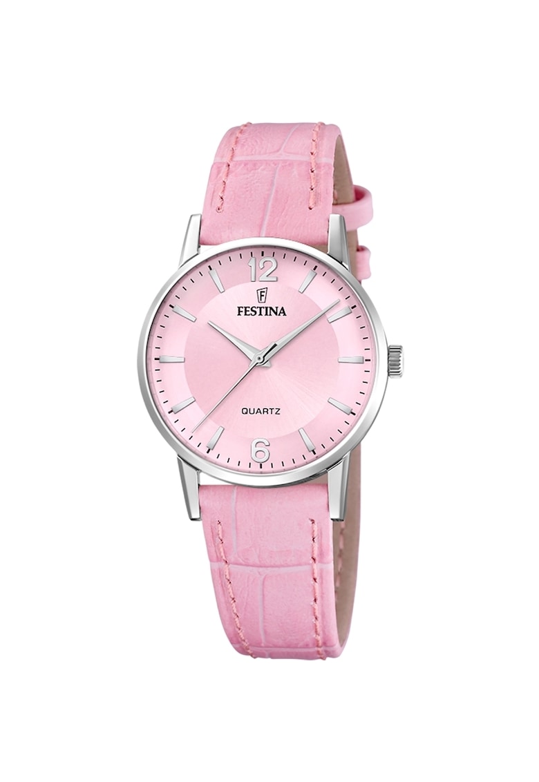 Ceas dama - F20691/3 - Quartz - Roz
