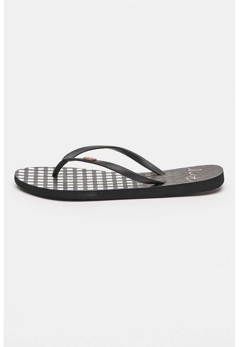 Papuci flip-flop cu talpa cu model