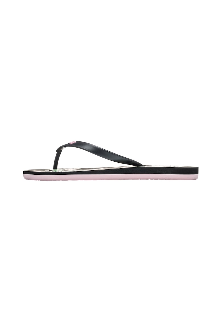 Papuci flip-flop cu imprimeu pe talpa Tahiti VII