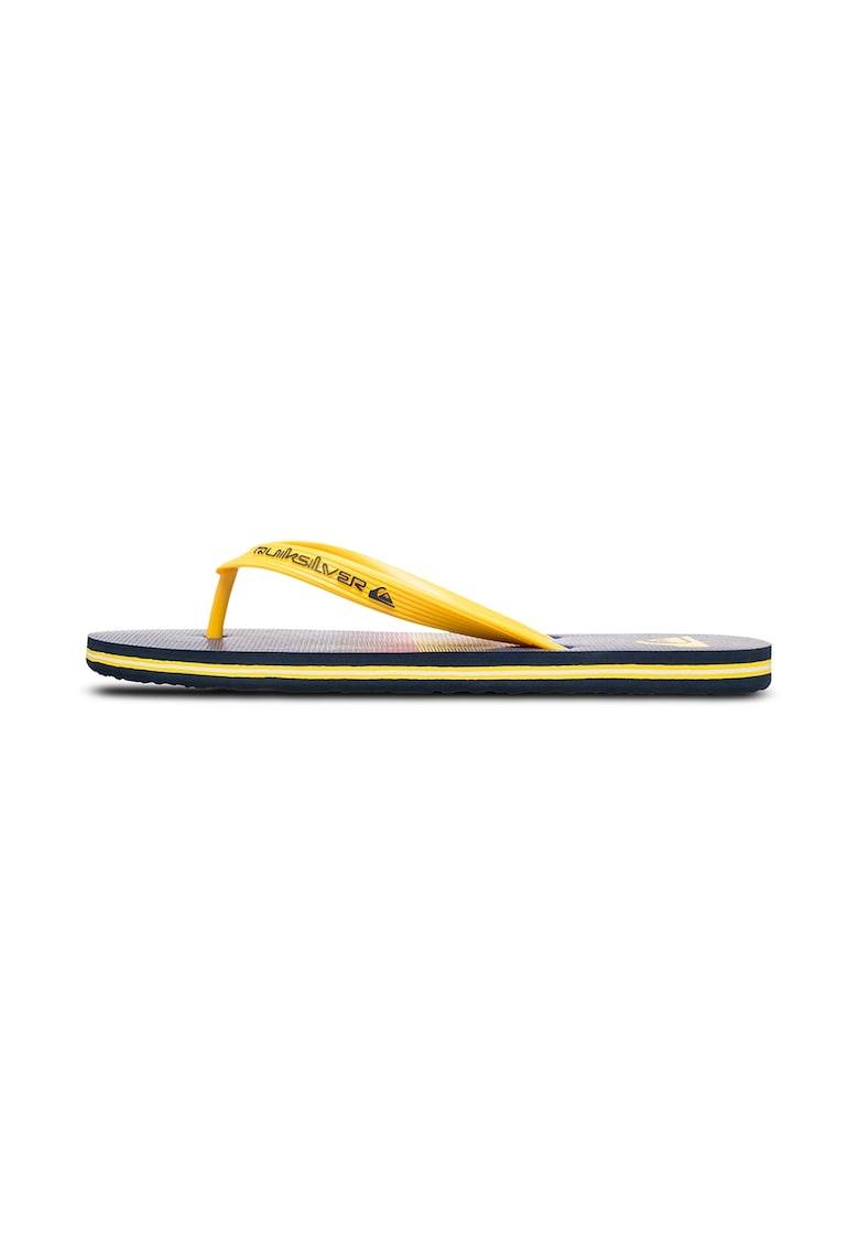 Papuci flip-flop Molokai Stripe 25 - Galben/Albastru inchis