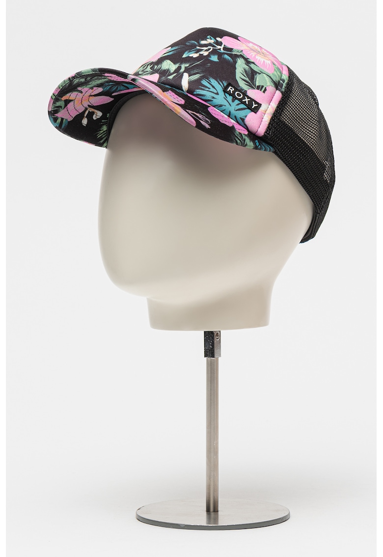 Sapca de plasa cu imprimeu floral Honey Coconut