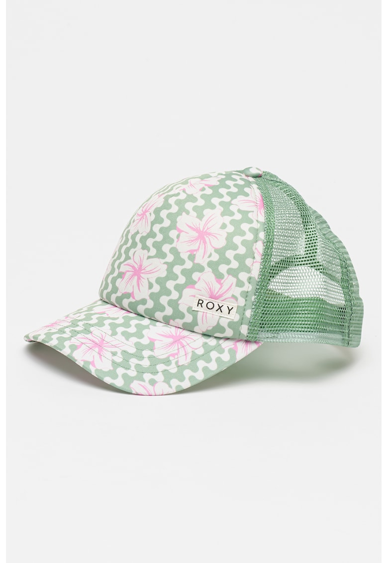 Sapca de plasa cu imprimeu floral Honey Coconut