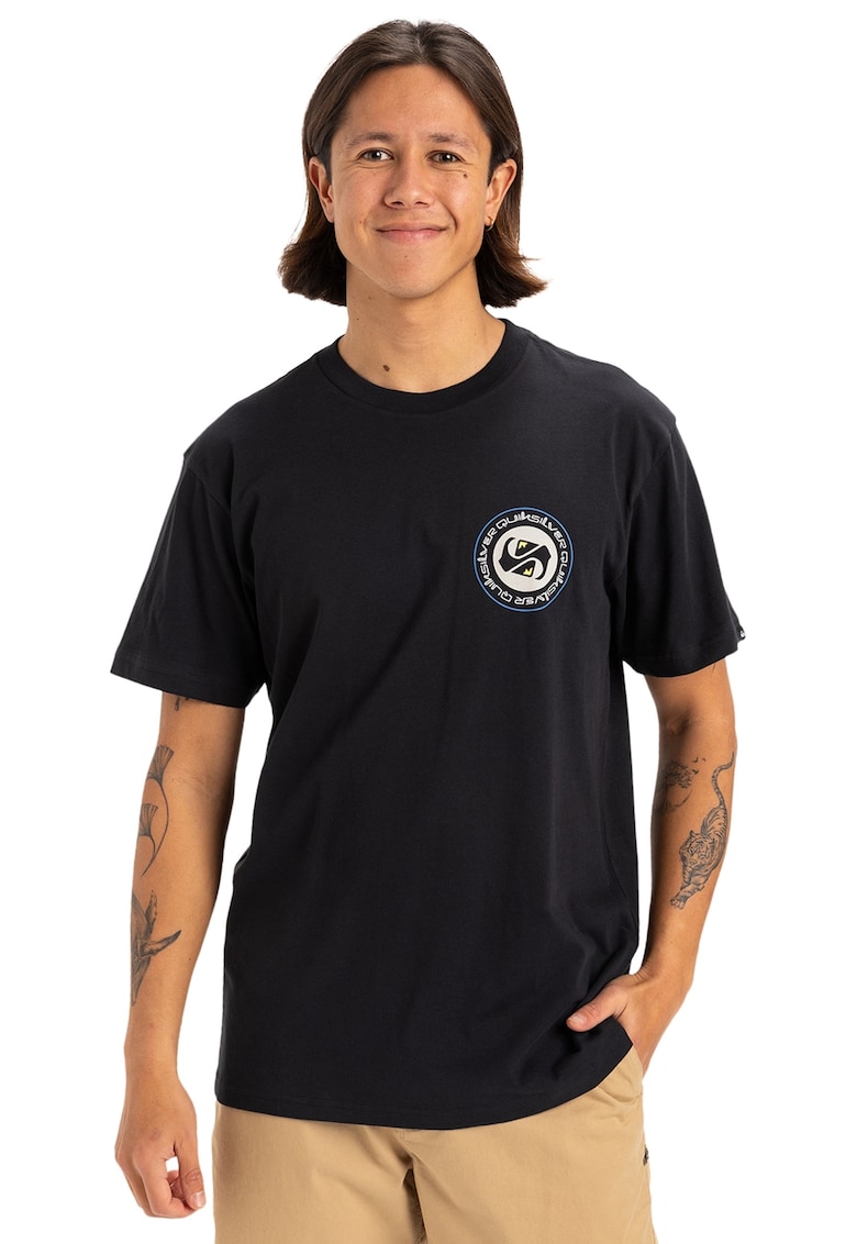 Tricou cu imprimeu pe spate Circle