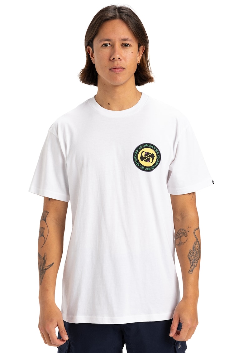 Tricou cu imprimeu pe spate Circle