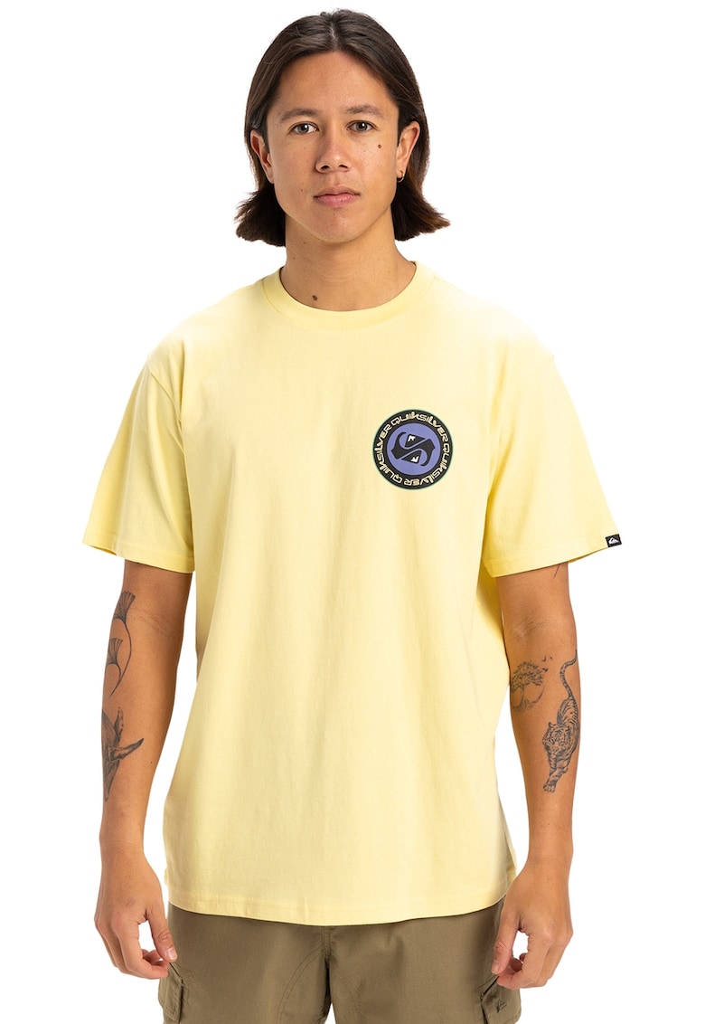 Tricou cu imprimeu pe spate Circle