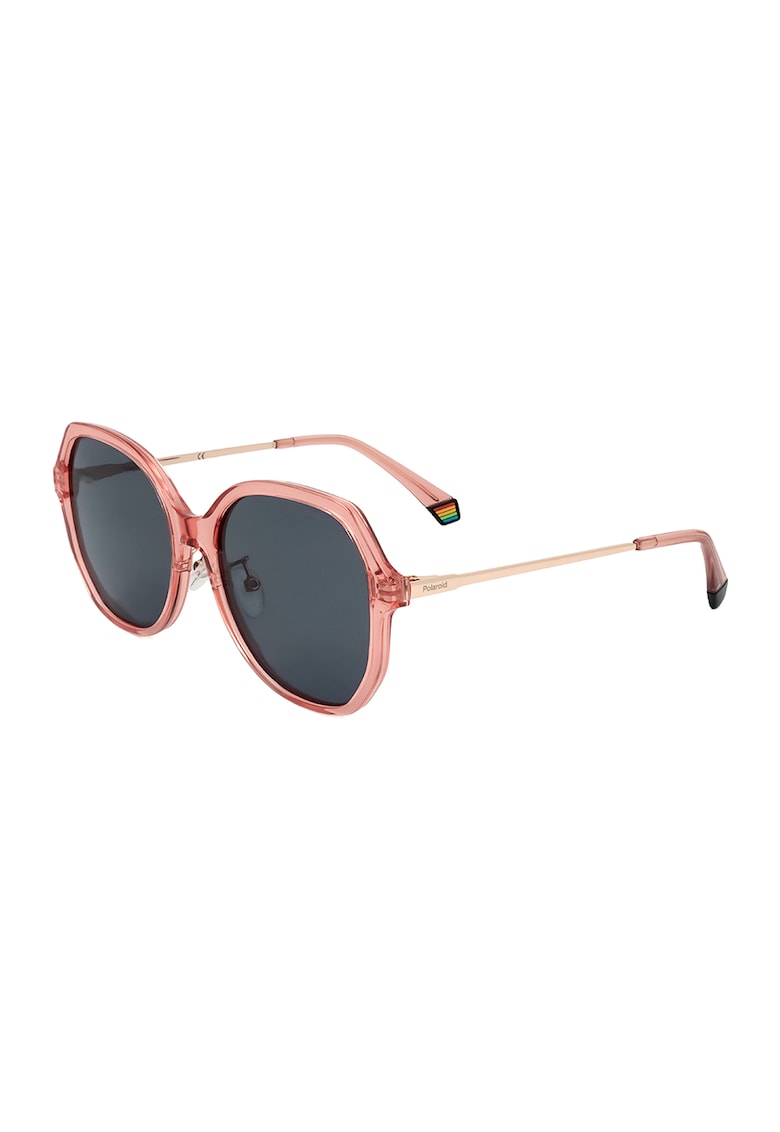 Ochelari de soare cu lentile polarizate - Auriu/Roz somon
