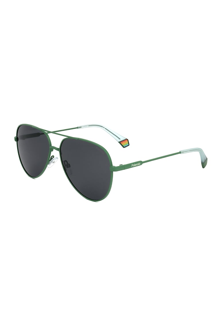 Ochelari de soare aviator unisex cu lentile polarizate - Verde
