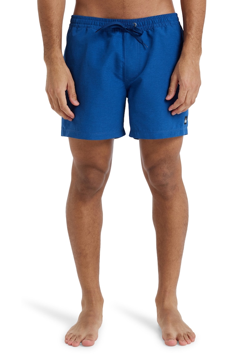 Pantaloni scurti de baie cu snur - Albastru inchis