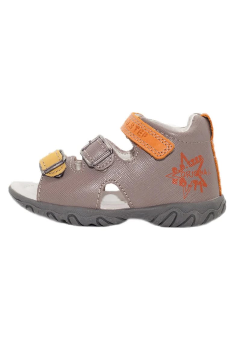 Sandale cu Talpa Flexibila - pentru Baieti - din Piele - AC625-24A - Gri -
