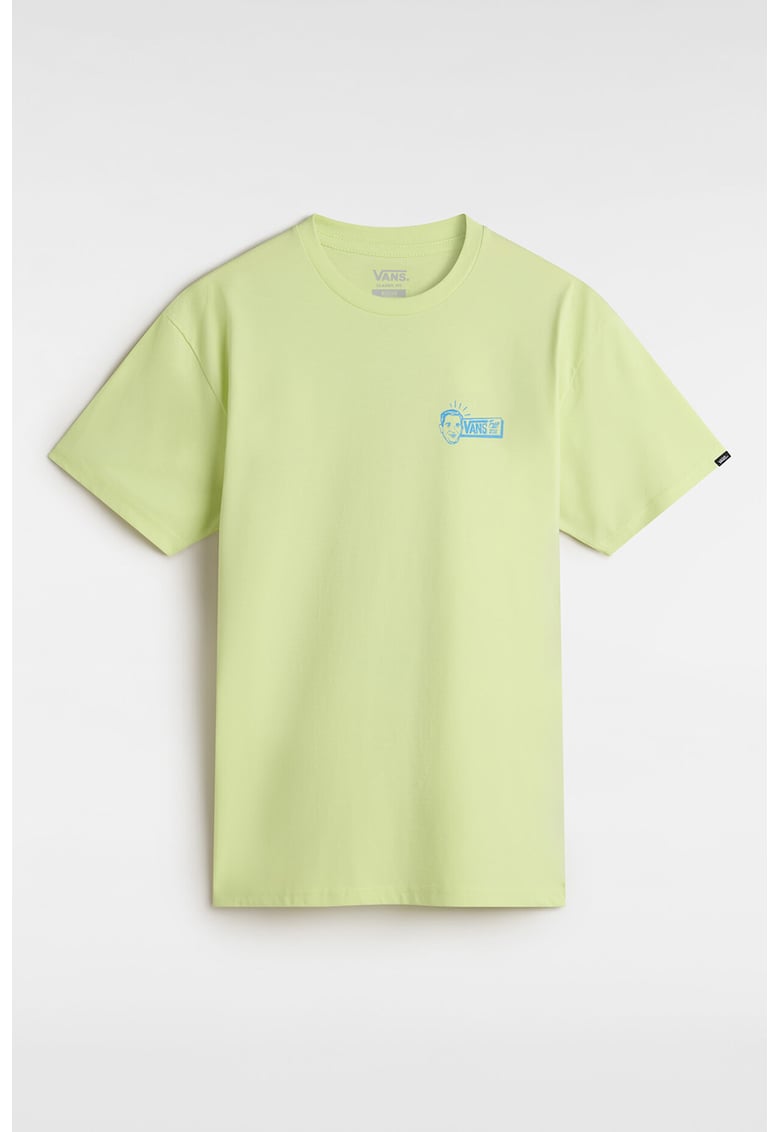 Tricou de bumbac cu design pe spate