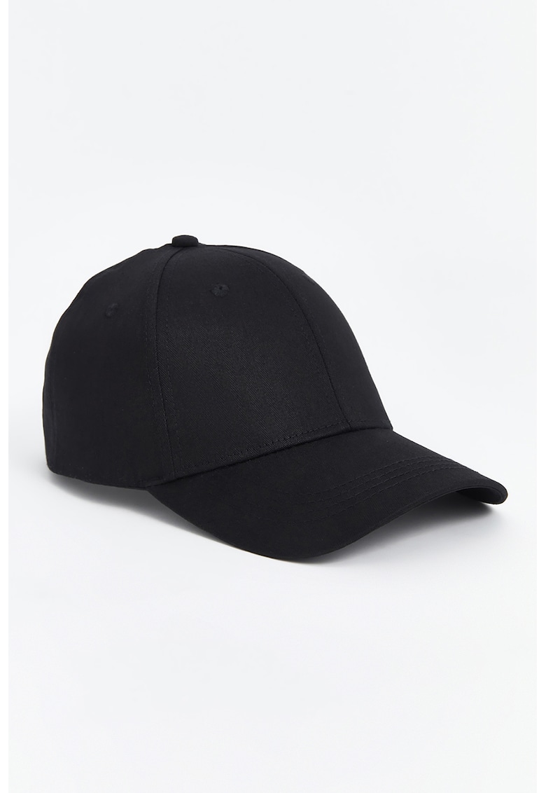 Sapca baseball uni cu banda velcro - Negru