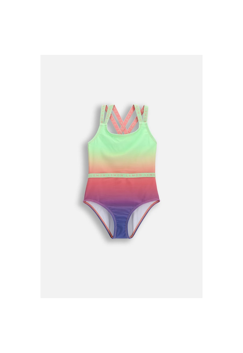 Costum de baie intreg cu imprimeu in degrade