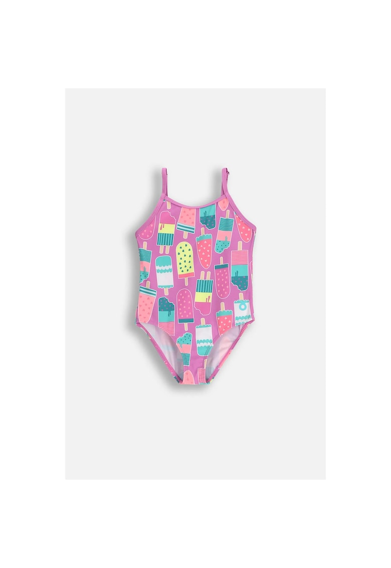Costum de baie cu imprimeu grafic