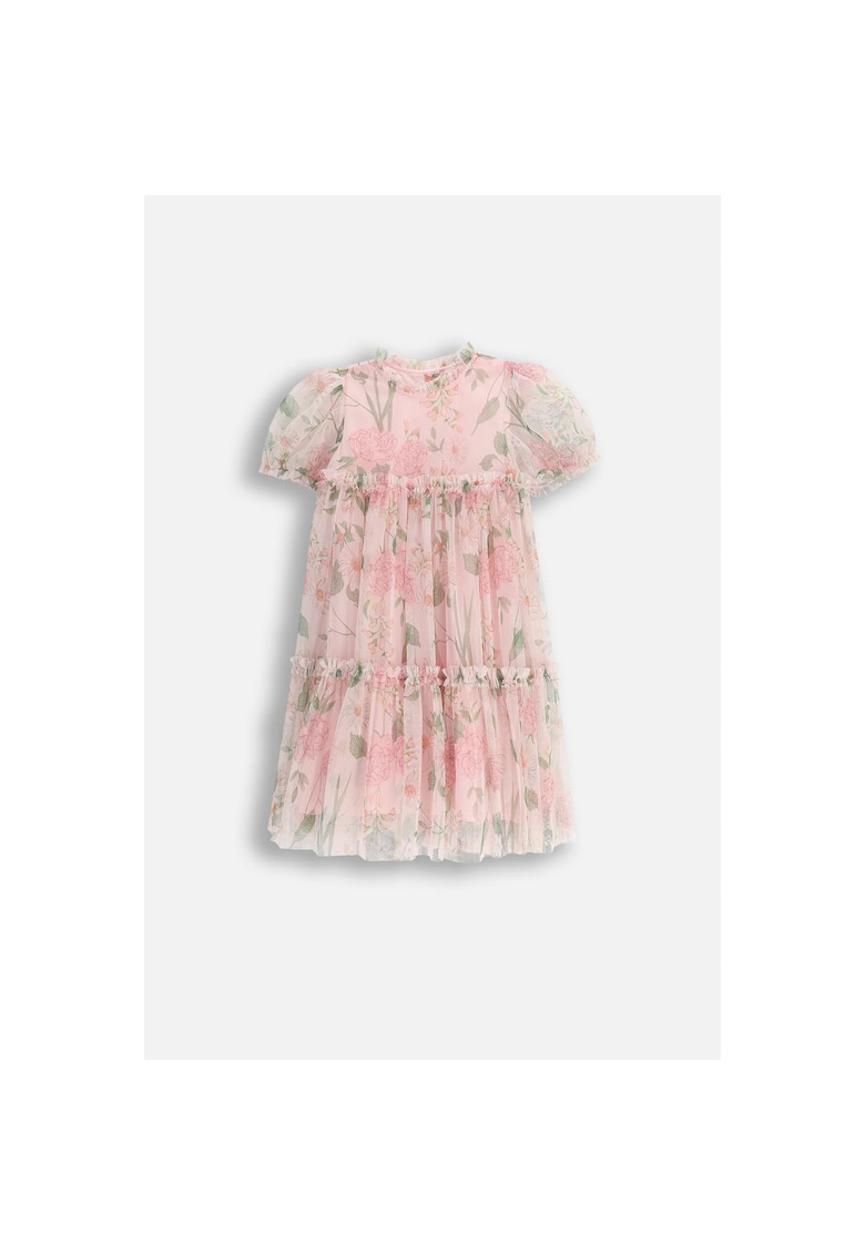 Rochie cu talie Empire si imprimeu floral