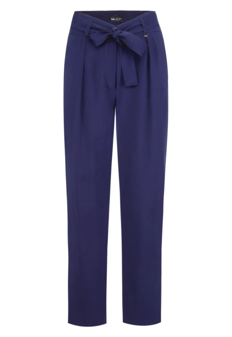 Pantaloni cu cordon1 - Bleumarin