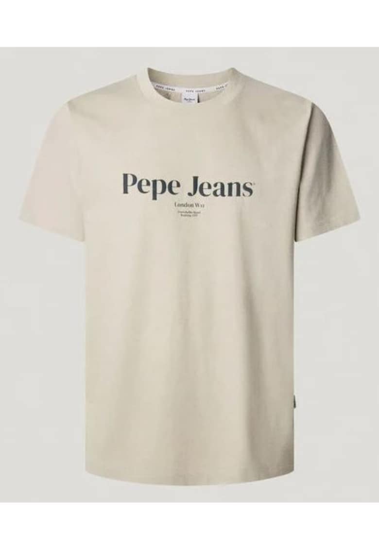 Pepe Jeans Tricou regular fit cu imprimeu logo Dale -