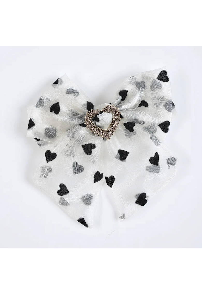 Clama alba de par cu inimi