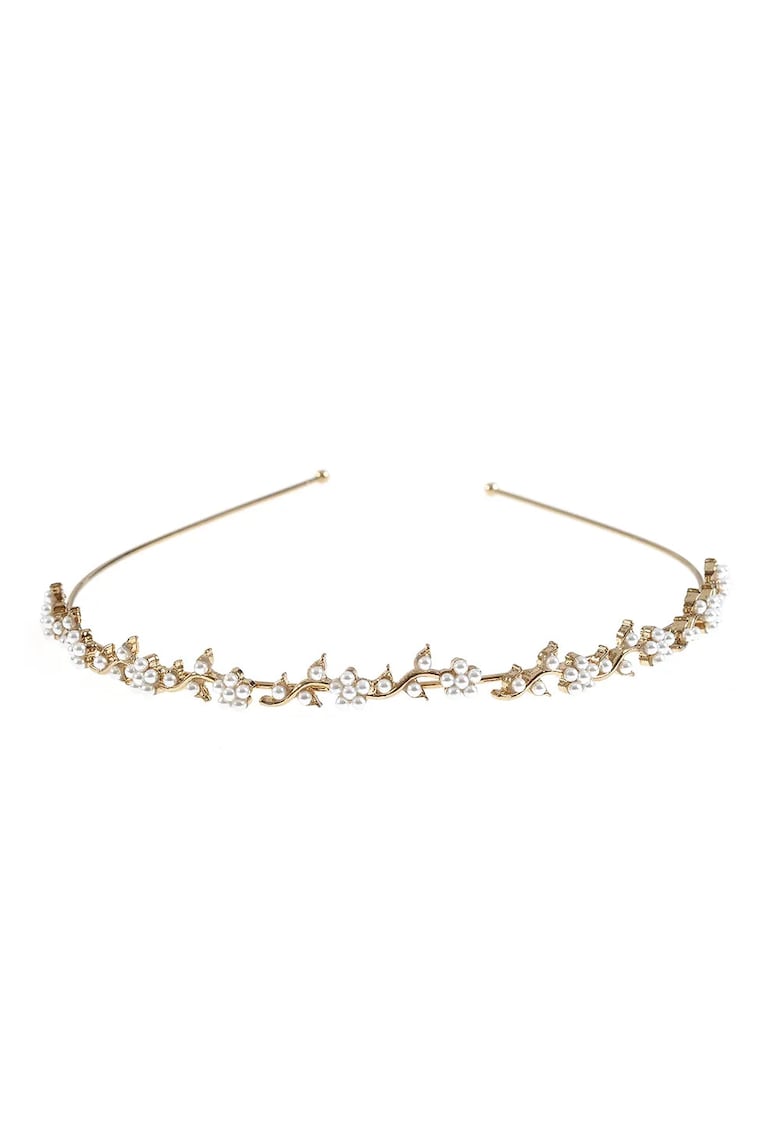 Bentita aurie cu flori albe -  Paris