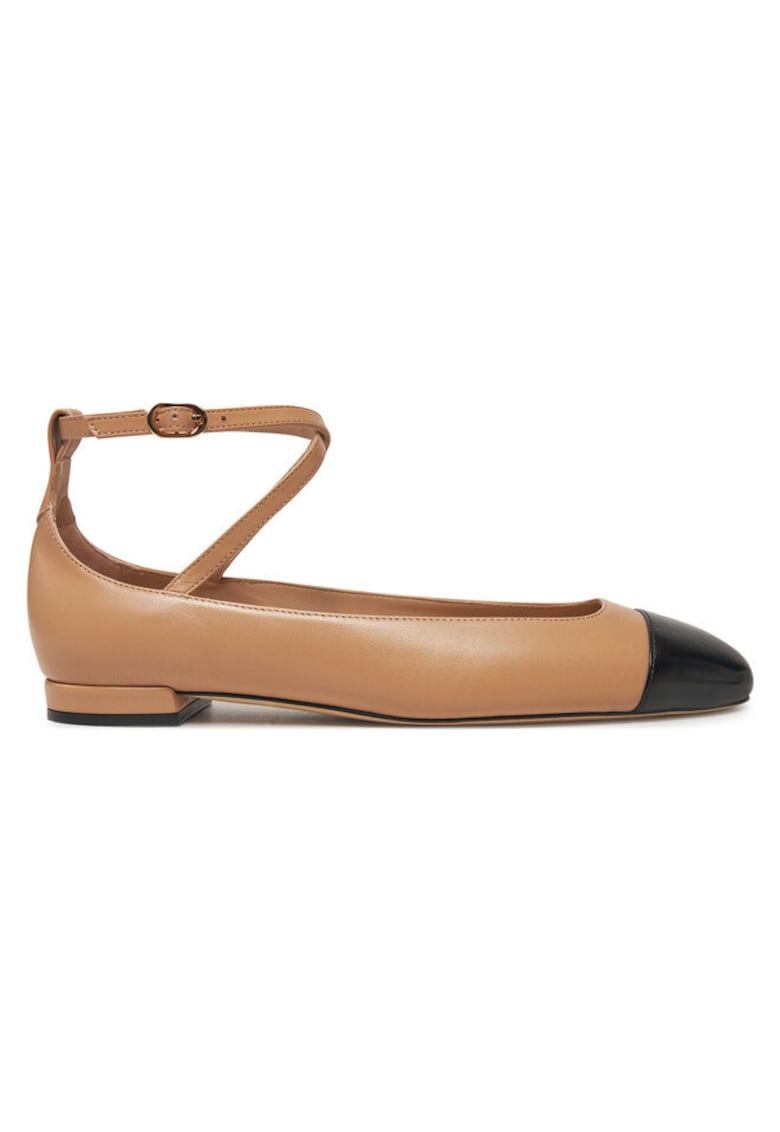 Balerini 305127549 - Piele naturala - Bej