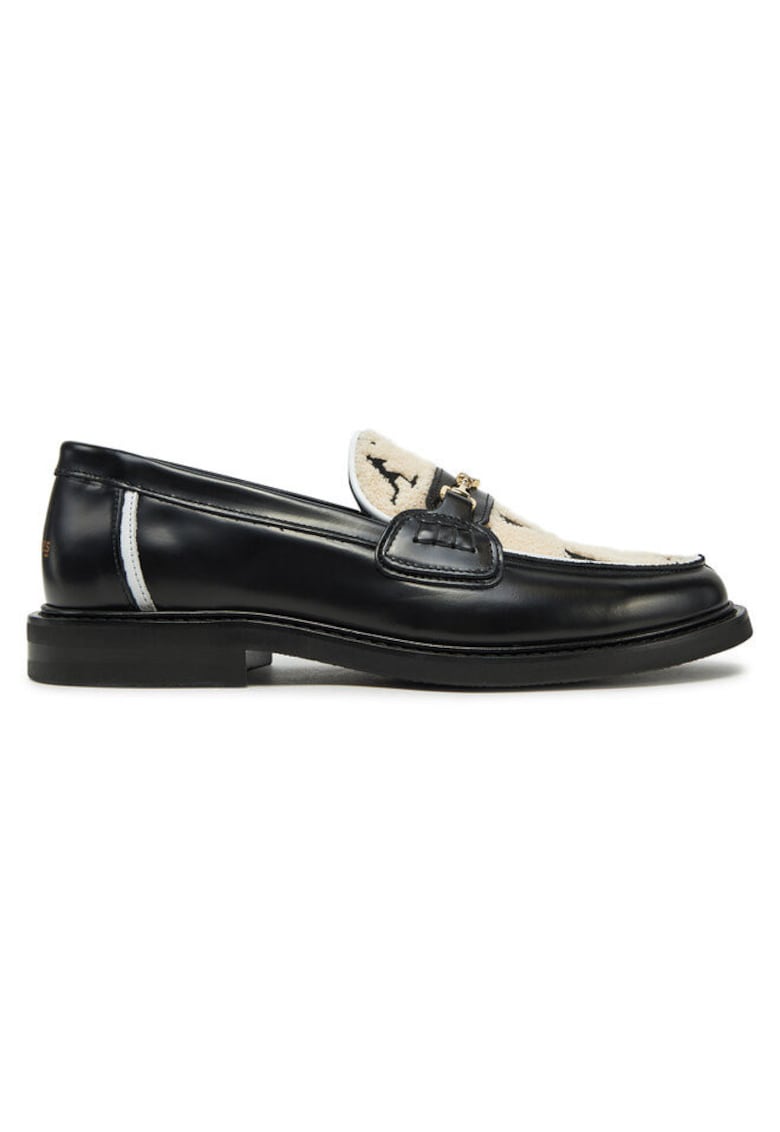 Pantofi barbati 305042101 - Piele naturala - Negru - Negru