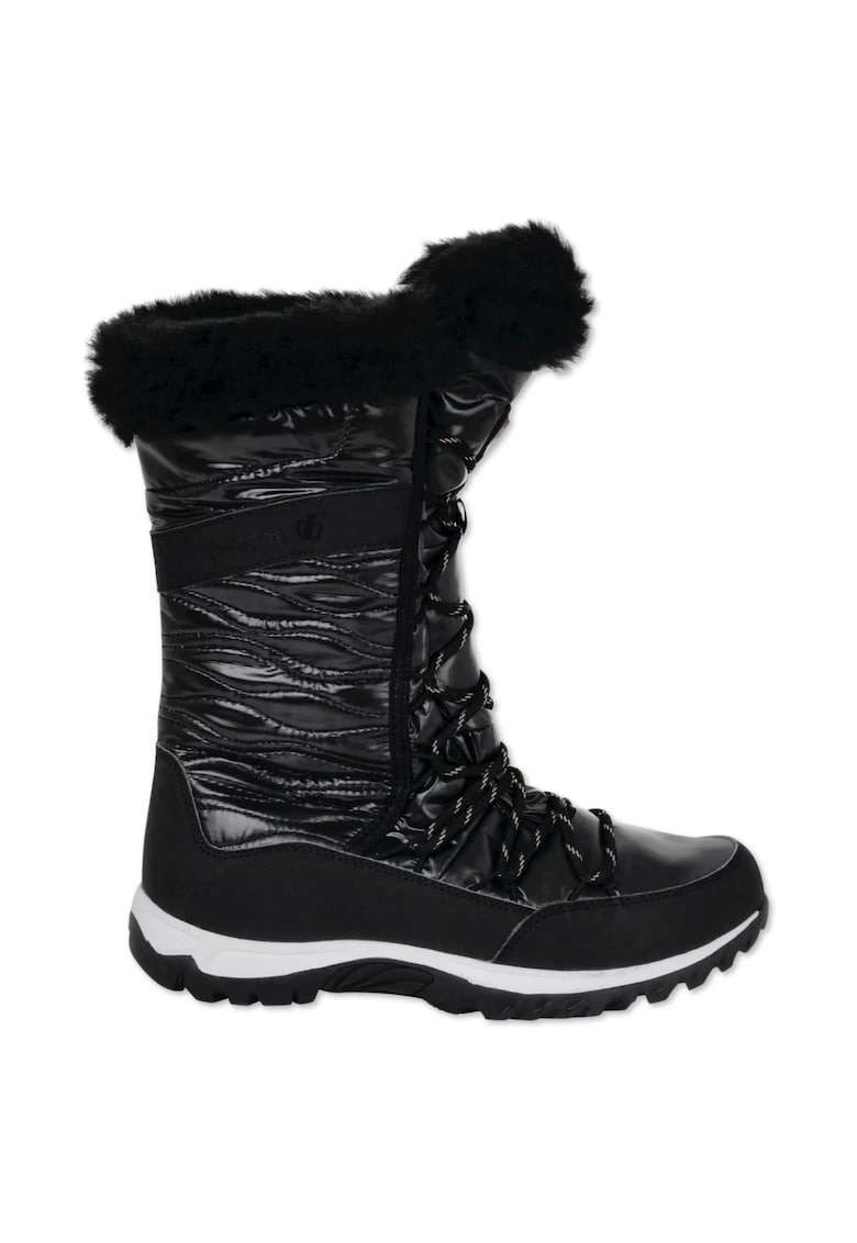 Botine dama  Kardron II - impermeabile - negru - material sintetic - talpa cauciuc Botine dama  Kardron II - impermeabile - negru - material sintetic - talpa cauciuc