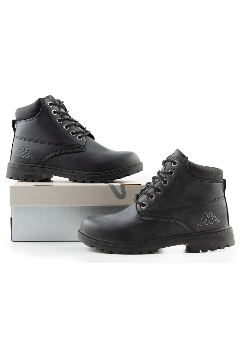 Ghete dama Logo Tennessee 2 - negru - 39 - material sintetic - talpa din guma