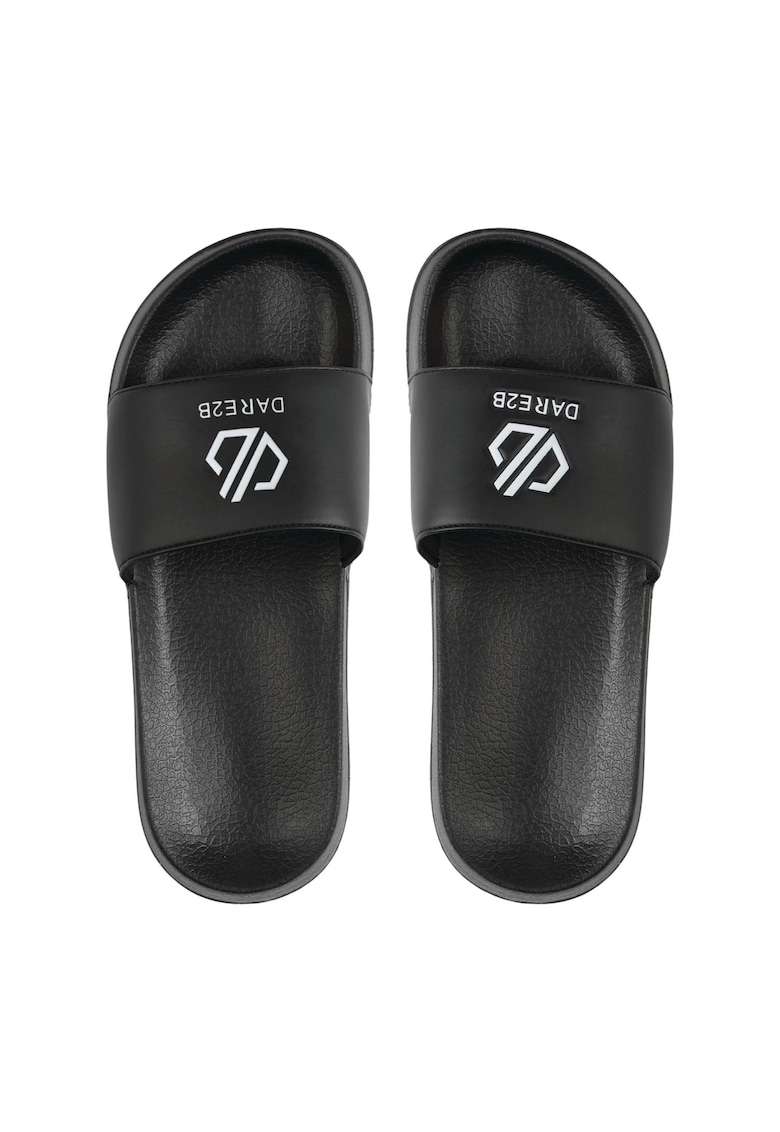 Slapi sport pentru barbati  negru - plastic - set Slapi sport pentru barbati  negru - plastic - set