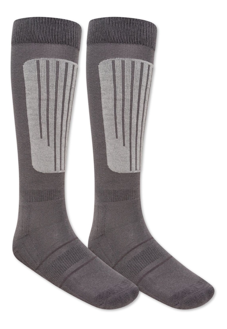 Sosete dama -  tehnice - gri - bumbac