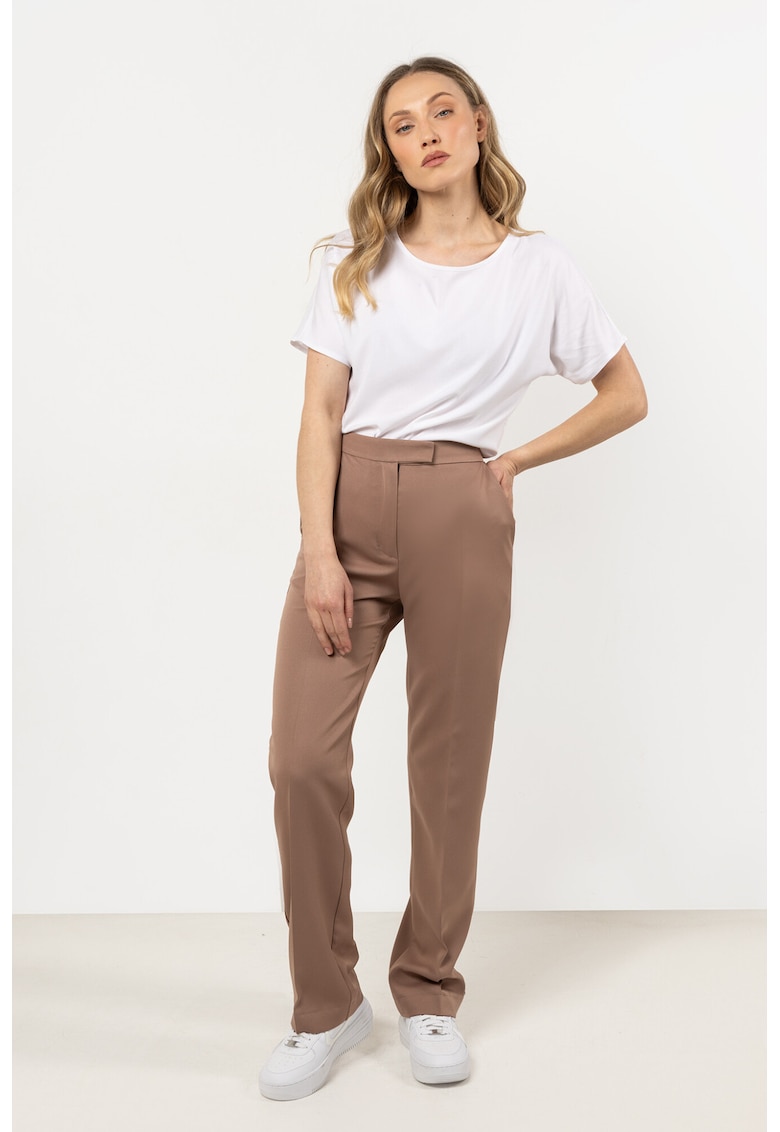 Pantaloni dama - plum - Cappuccino