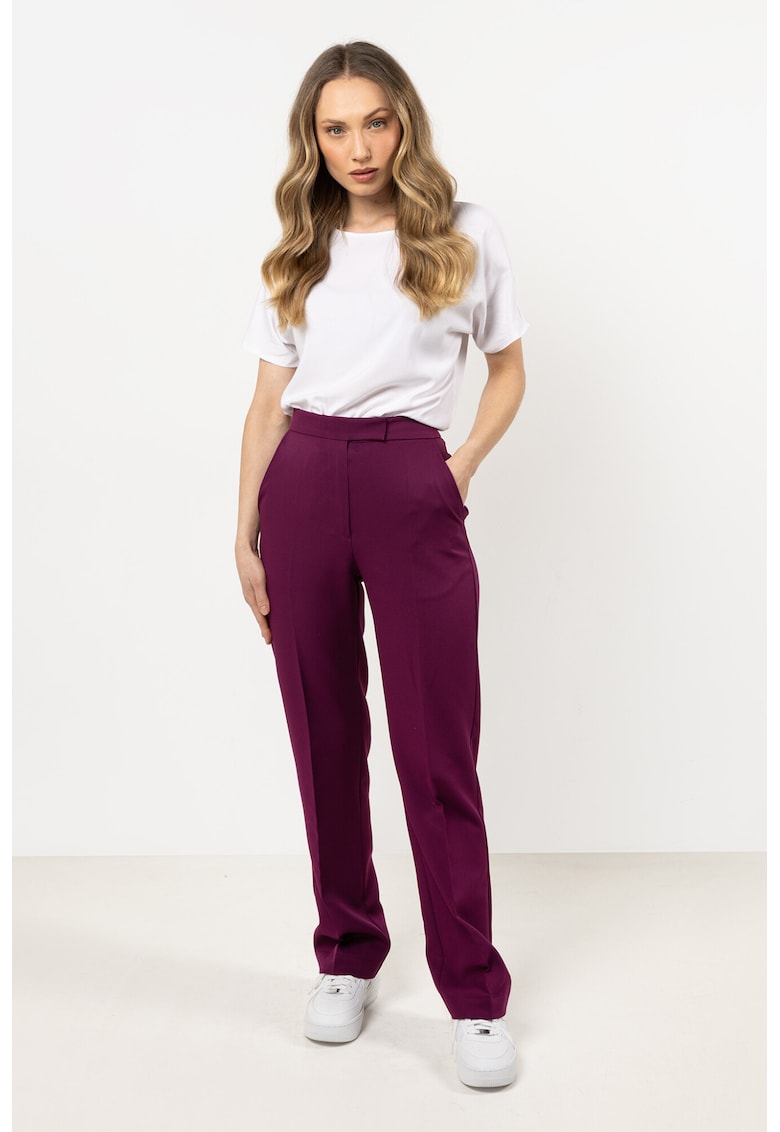 Pantaloni dama - plum - Plum
