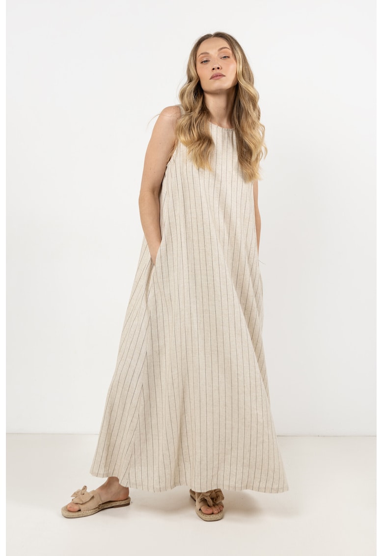 Rochie maxi - in - crem