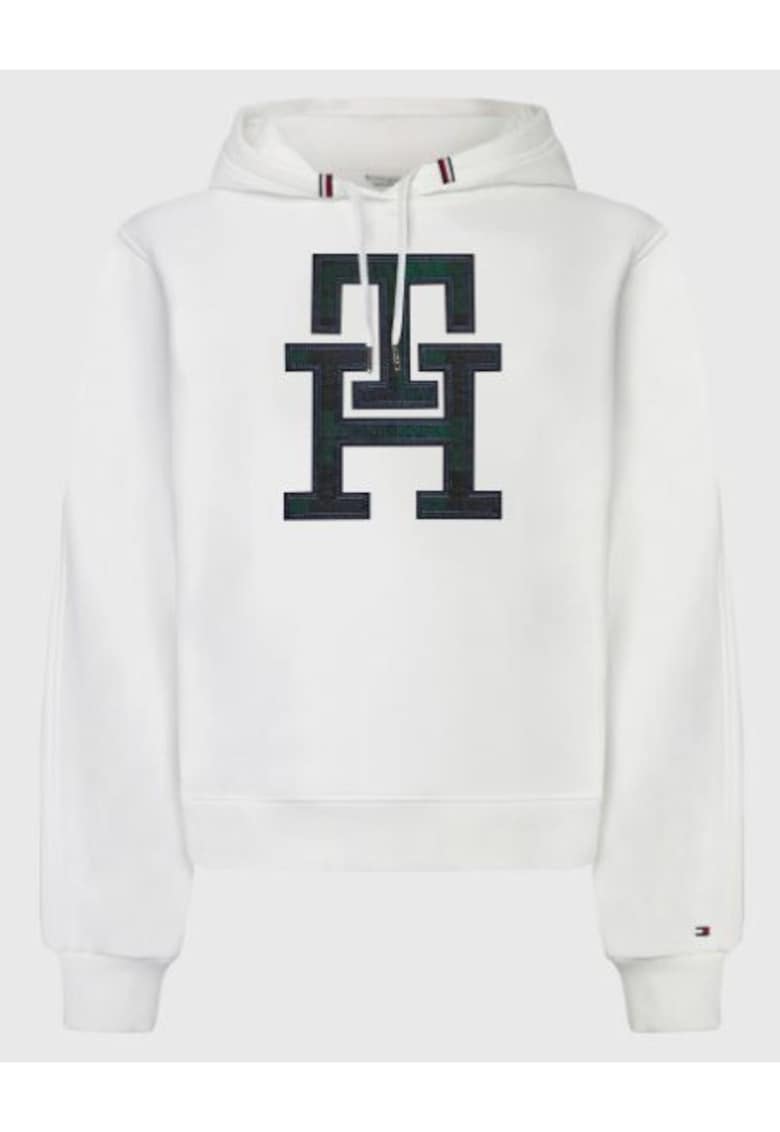 Tommy Hilfiger Hanorac dama - Bumbac - Alb - Crem