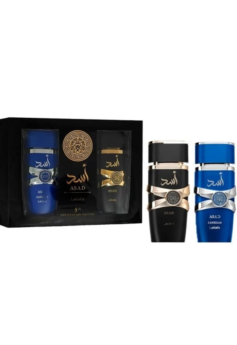 Set cadou barbati: Asad 100ml + Asad Zanzibar 100ml