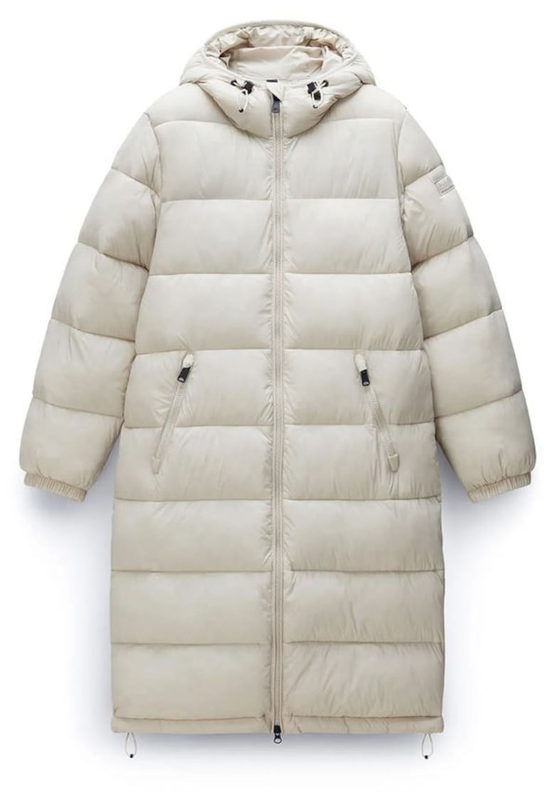 Geaca lunga matlasata