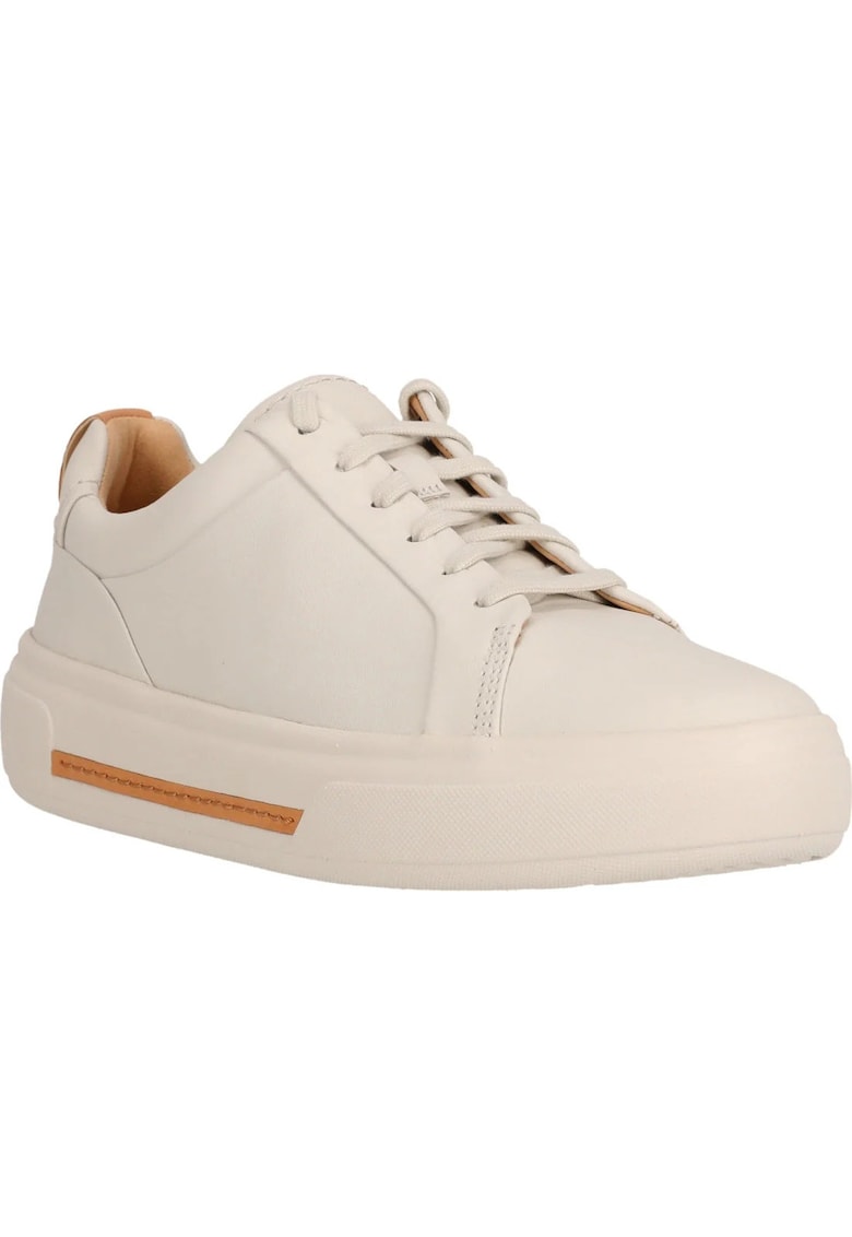 Pantofi sport casual - piele naturala - crem - Pantofi sport casual - piele naturala - crem -
