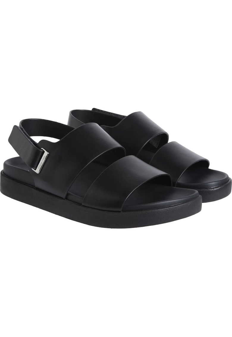 Sandale din piele cu inchidere velcro