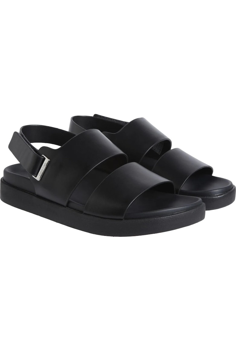 Sandale din piele cu inchidere velcro