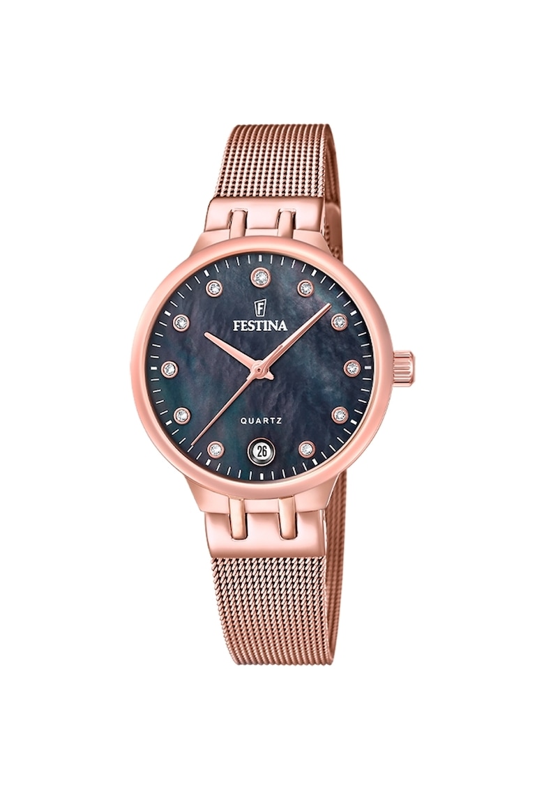 Ceas dama Quartz Rose gold - Auriu rose
