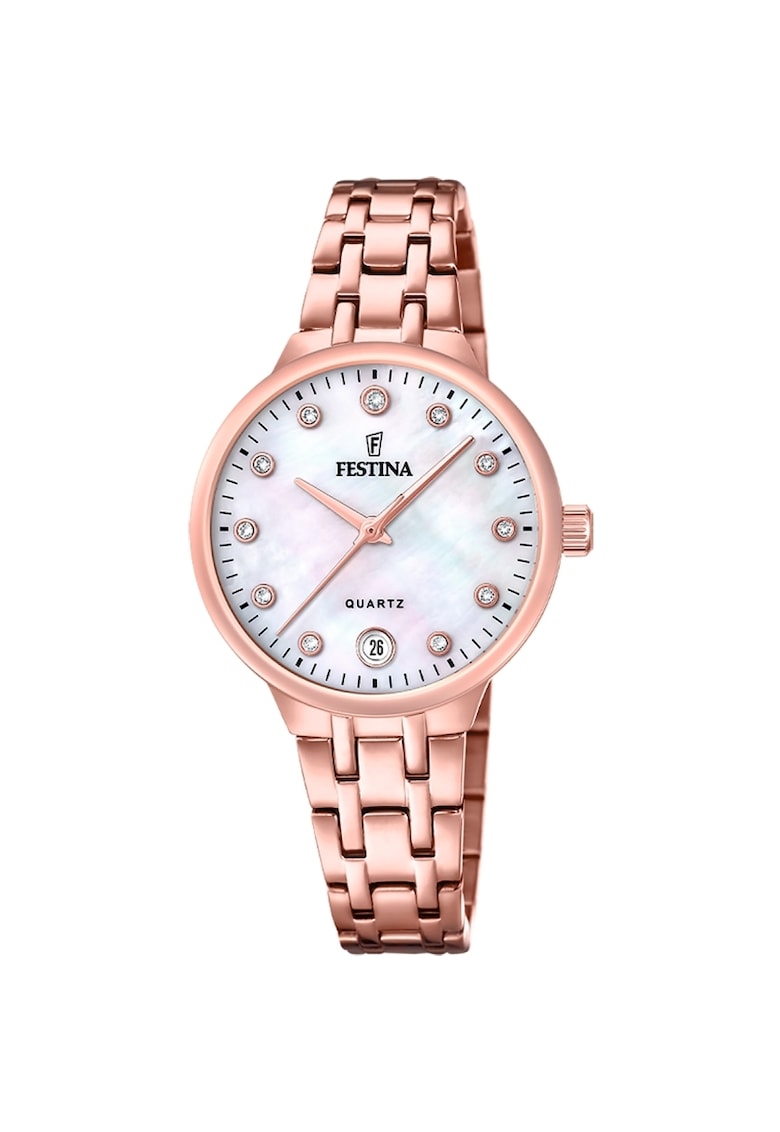 Ceas dama Quartz - - Auriu rose