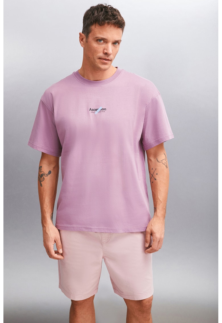 Tricou supradimensionat din bumbac organic Jake