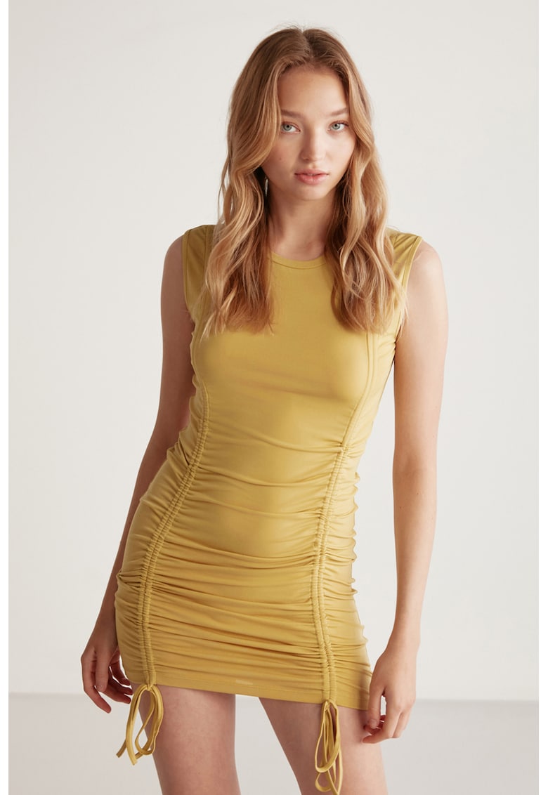 Rochie mini cu aspect drapat Rachel