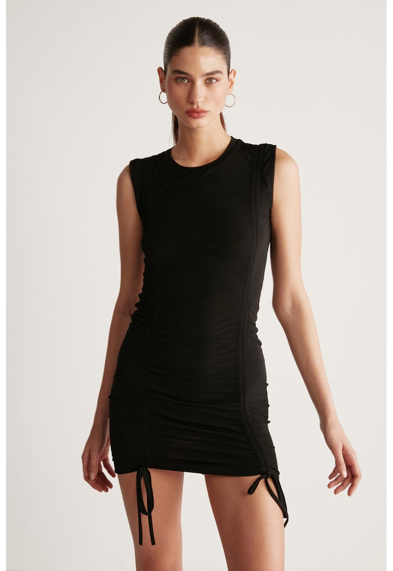 Rochie mini cu aspect drapat Rachel