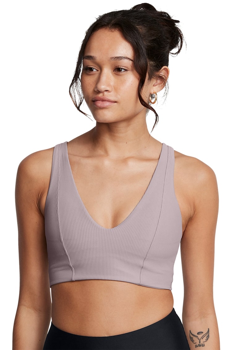 Bustiera striata pentru fitness Meridian