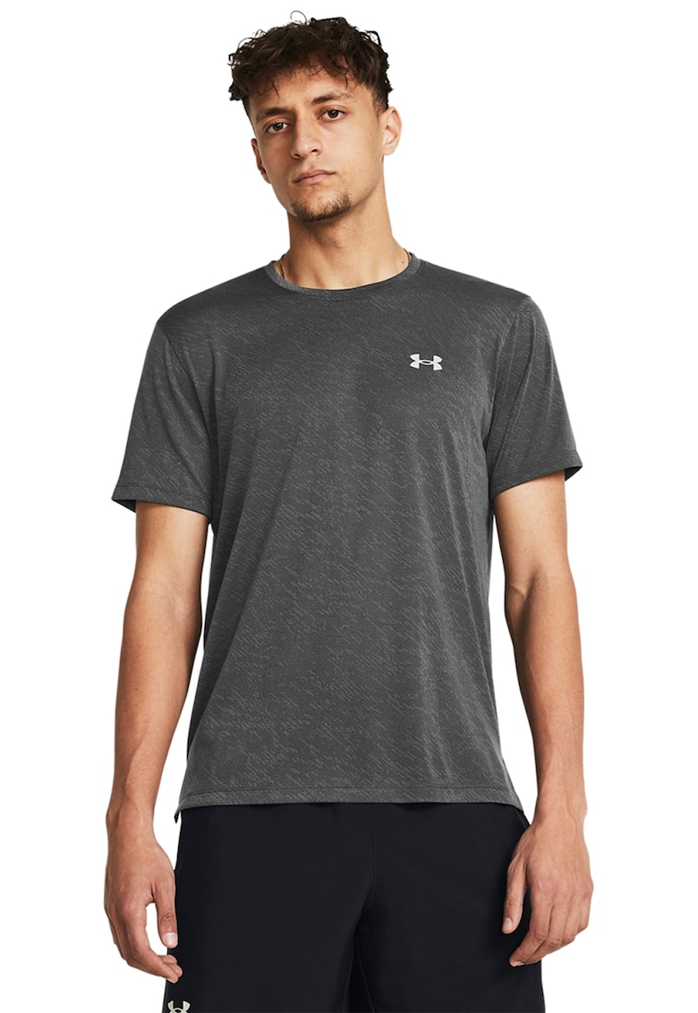 Tricou cu model camuflaj pentru alergare Launch